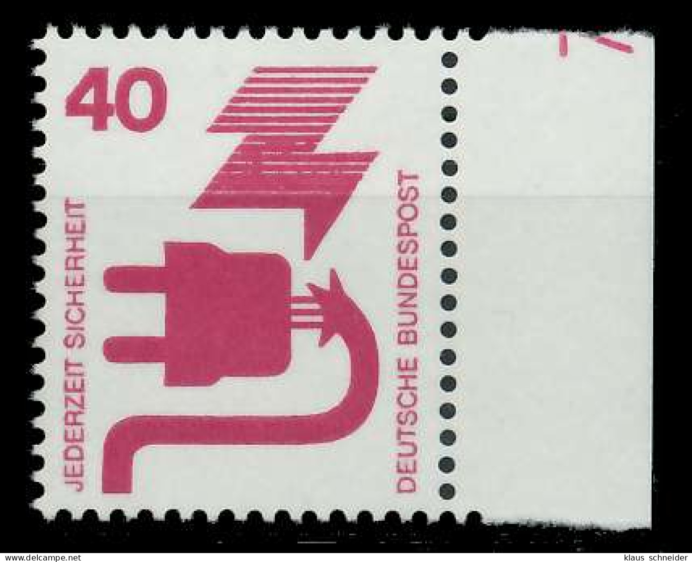 BRD DS UNFALLVERHÜTUNG Nr 699A DZ7 Postfrisch X926CD6 - Unused Stamps