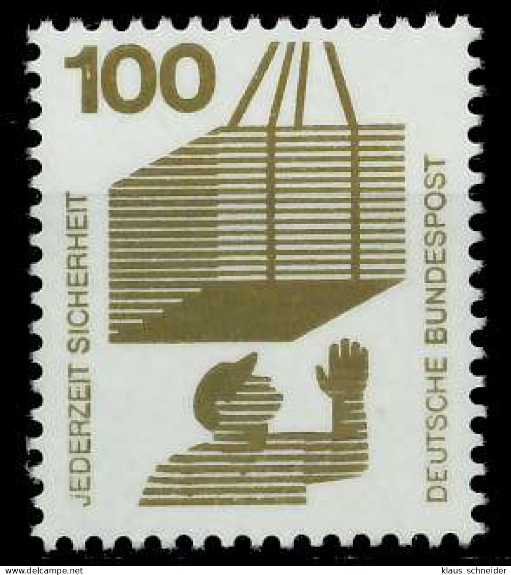 BRD DS UNFALLVERHÜTUNG Nr 702A Postfrisch S9829A2 - Unused Stamps