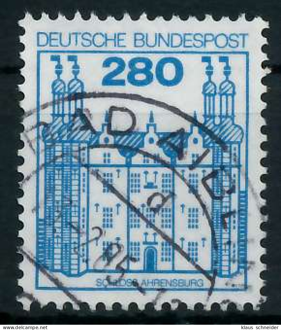 BRD DS BURGEN U. SCHLÖSSER Nr 1142 Gestempelt X926FDE - Used Stamps