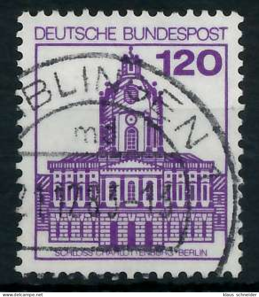 BRD DS BURGEN U. SCHLÖSSER Nr 1141 Gestempelt X92701A - Used Stamps