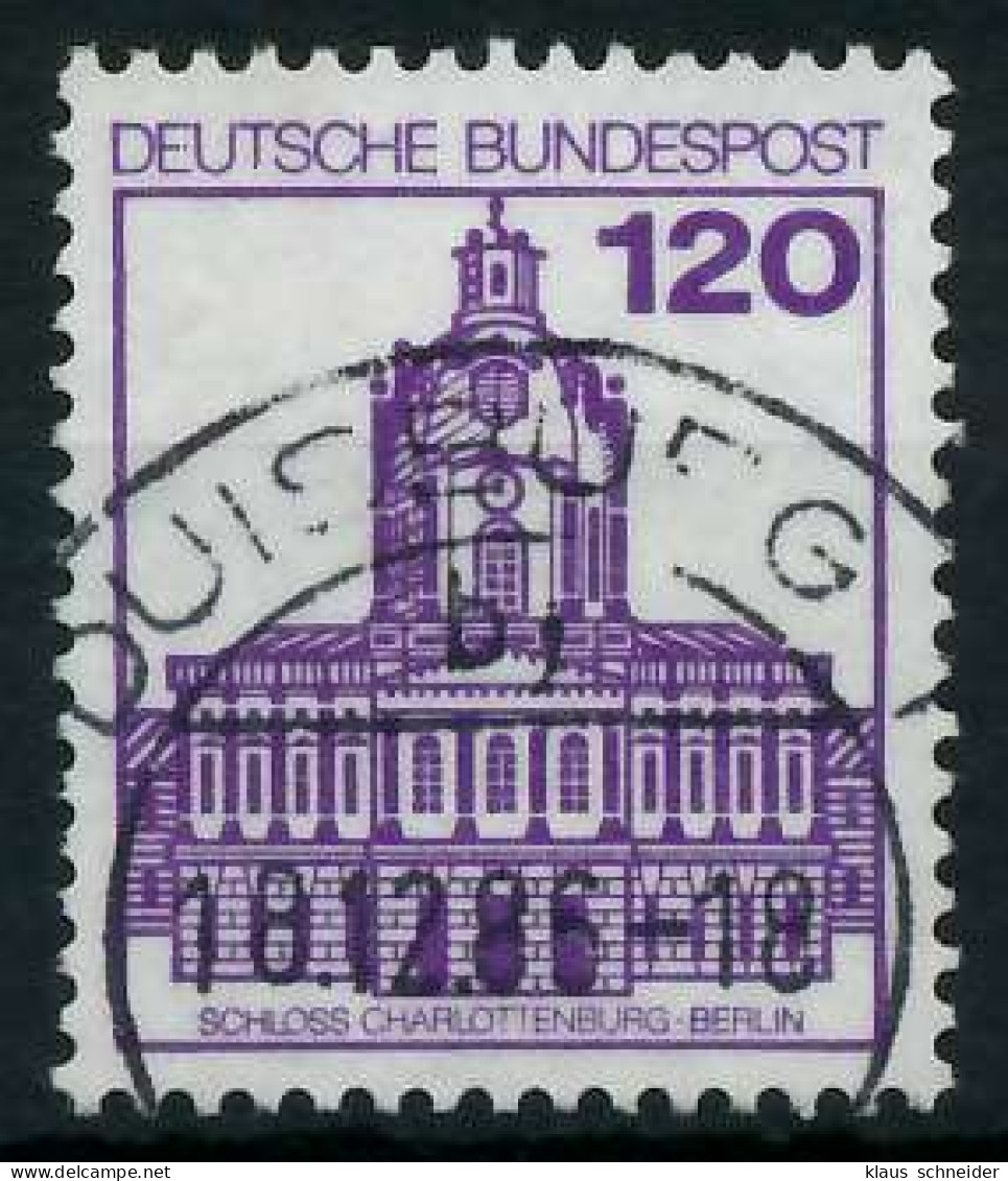 BRD DS BURGEN U. SCHLÖSSER Nr 1141 Gestempelt X92701E - Used Stamps