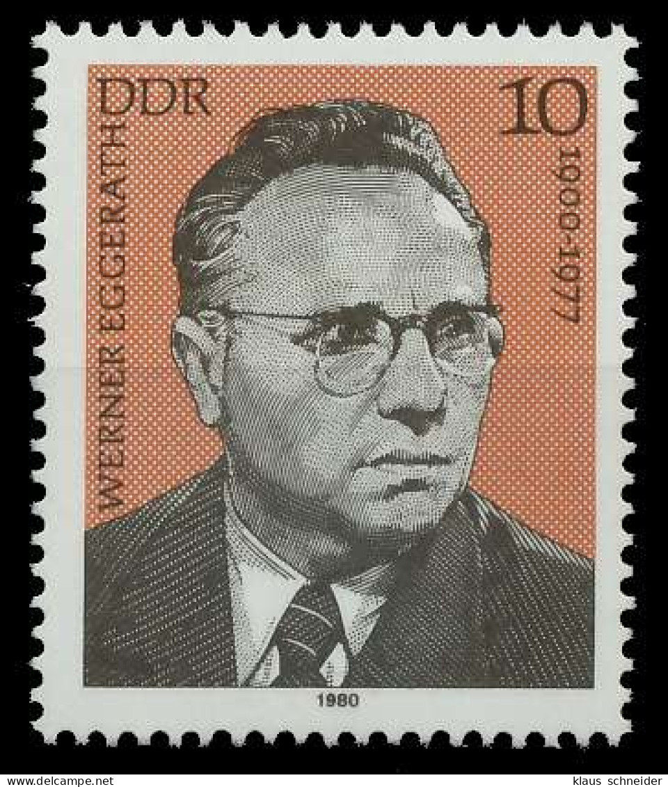 DDR 1980 Nr 2500 Postfrisch X196512 - Unused Stamps