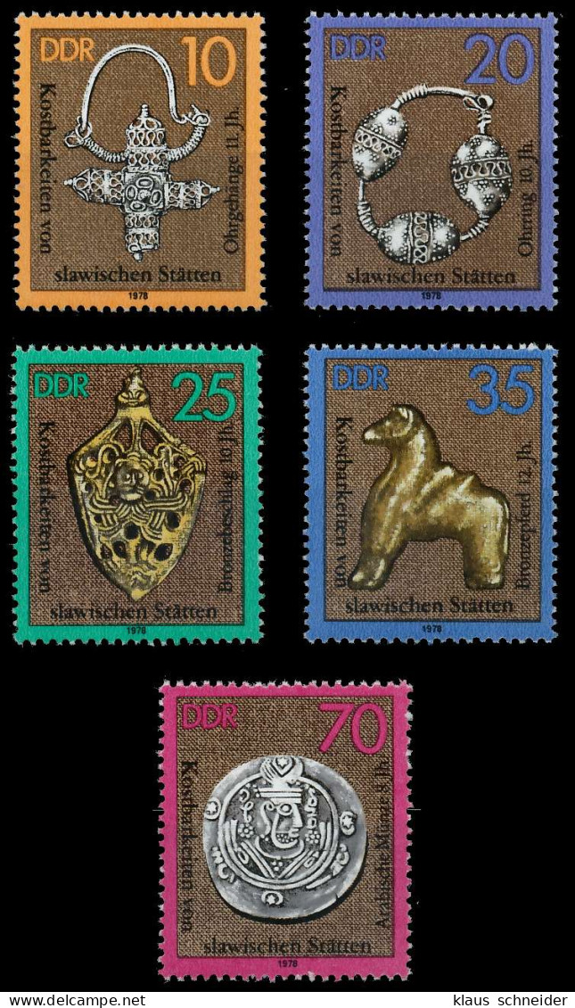 DDR 1978 Nr 2303-2307 Postfrisch X1A44AA - Nuevos