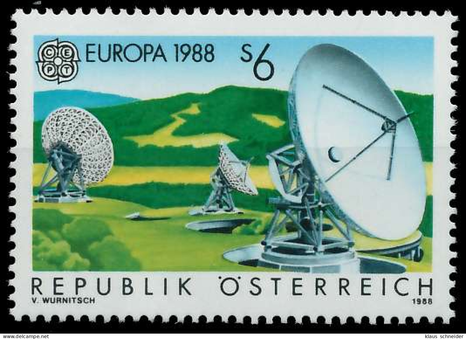 ÖSTERREICH 1988 Nr 1922 Postfrisch X23F5C2 - Unused Stamps