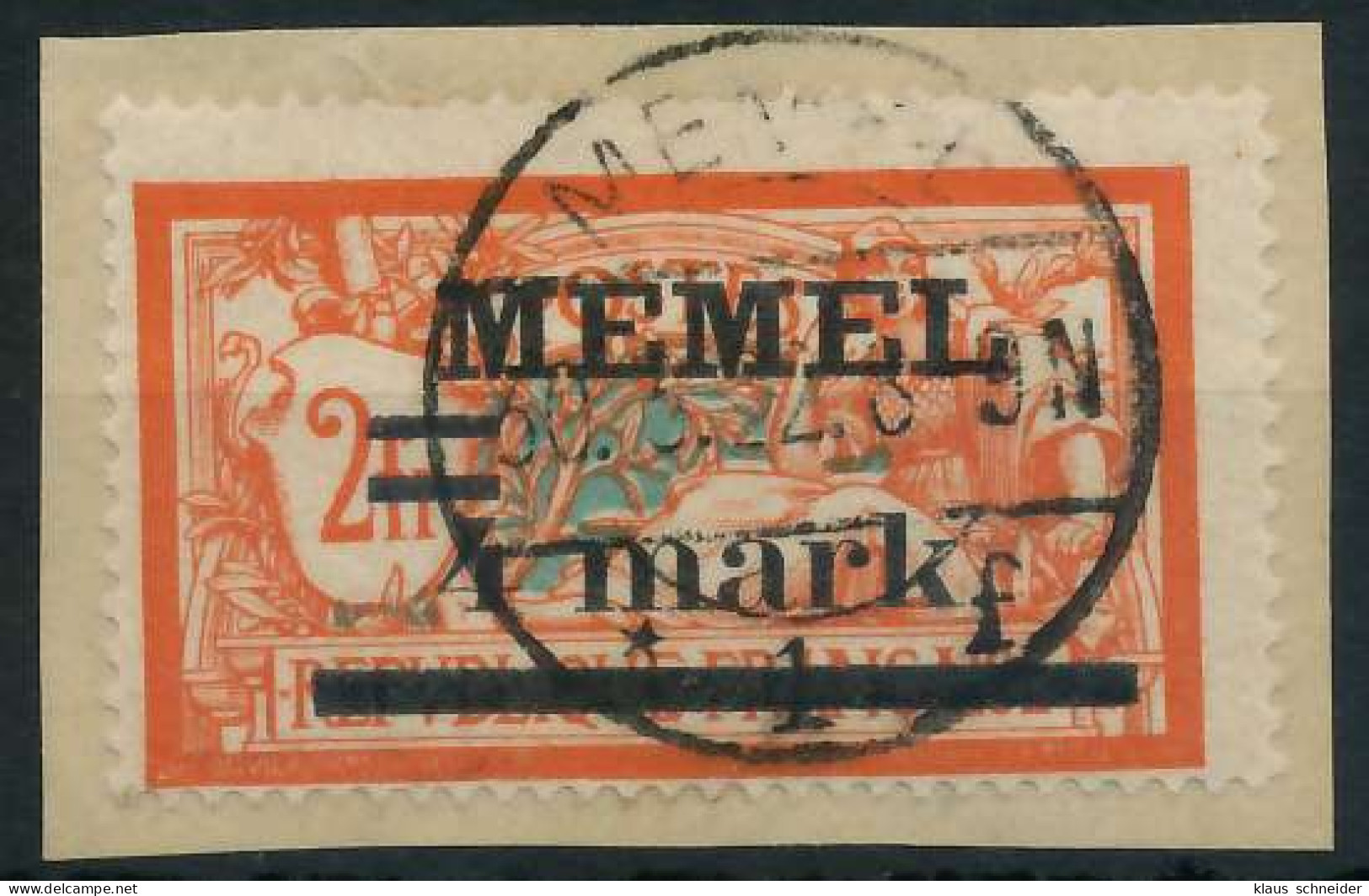 MEMEL 1920 Nr 31 Iy BRIEF X447826 - Memelgebiet 1923