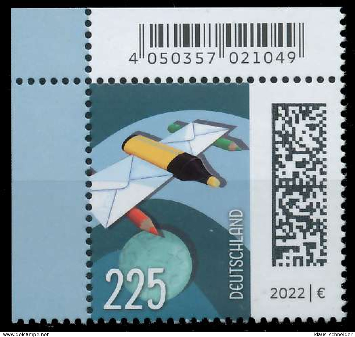 BRD BUND DS WELT DER BRIEFE Nr 3673 Postfrisch ECKE-OLI X522052 - Unused Stamps