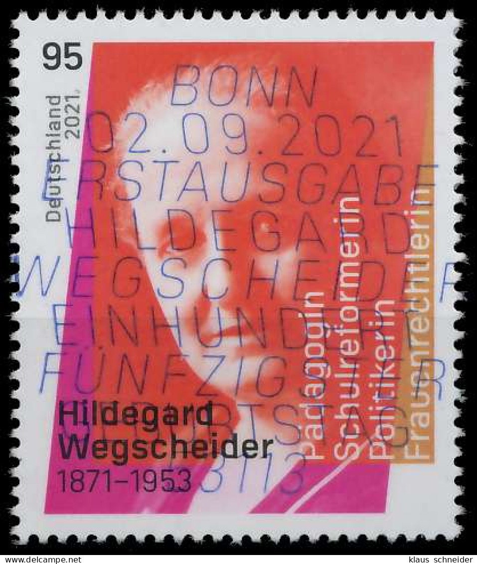 BRD BUND 2021 Nr 3625 ESST Zentrisch Gestempelt X528BB6 - Used Stamps