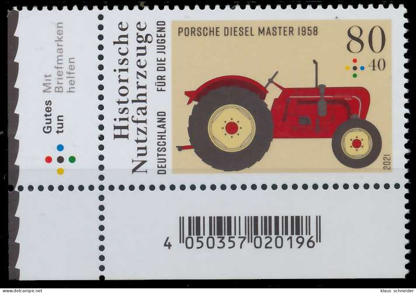 BRD BUND 2021 Nr 3618 Postfrisch ECKE-ULI X528D86 - Unused Stamps