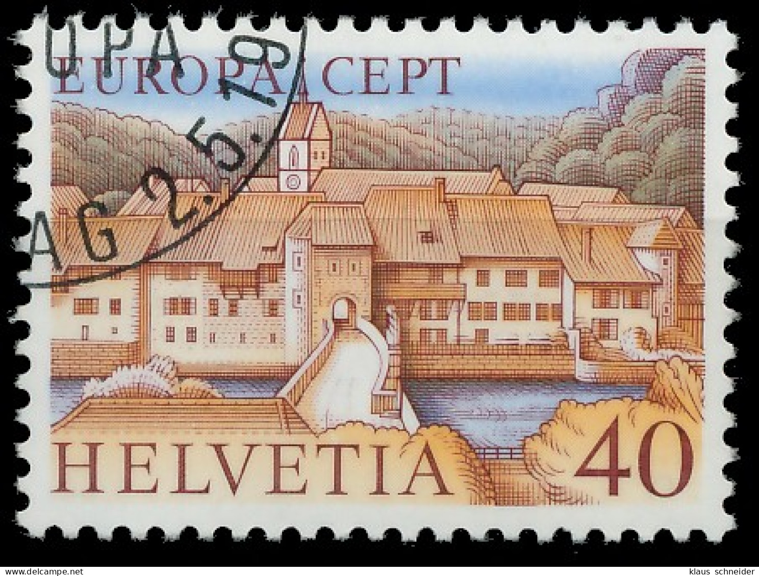 SCHWEIZ 1977 Nr 1094 Gestempelt X55D332 - Used Stamps