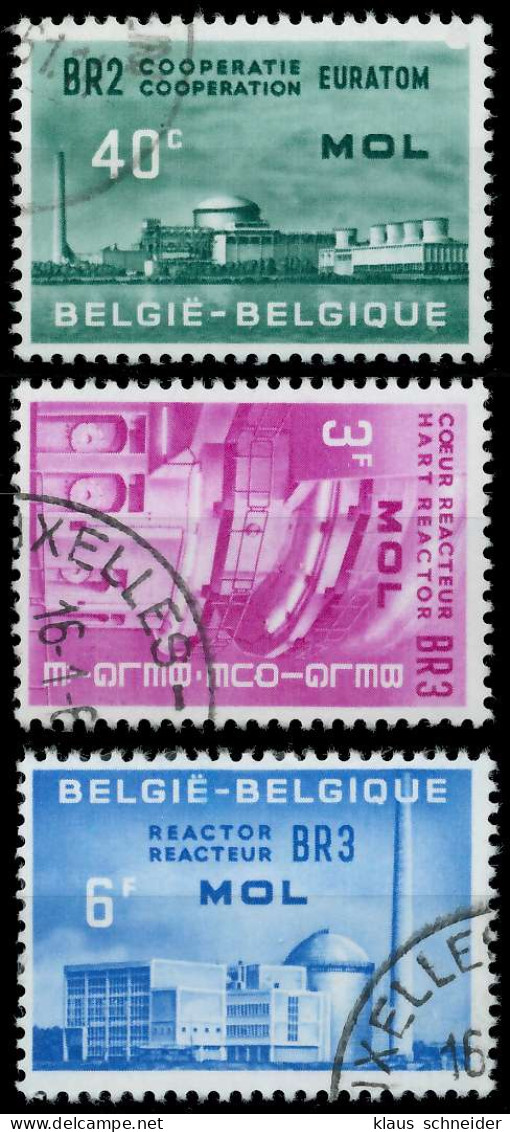 BELGIEN 1961 Nr 1255-1257 Gestempelt X5DFD2E - Usados