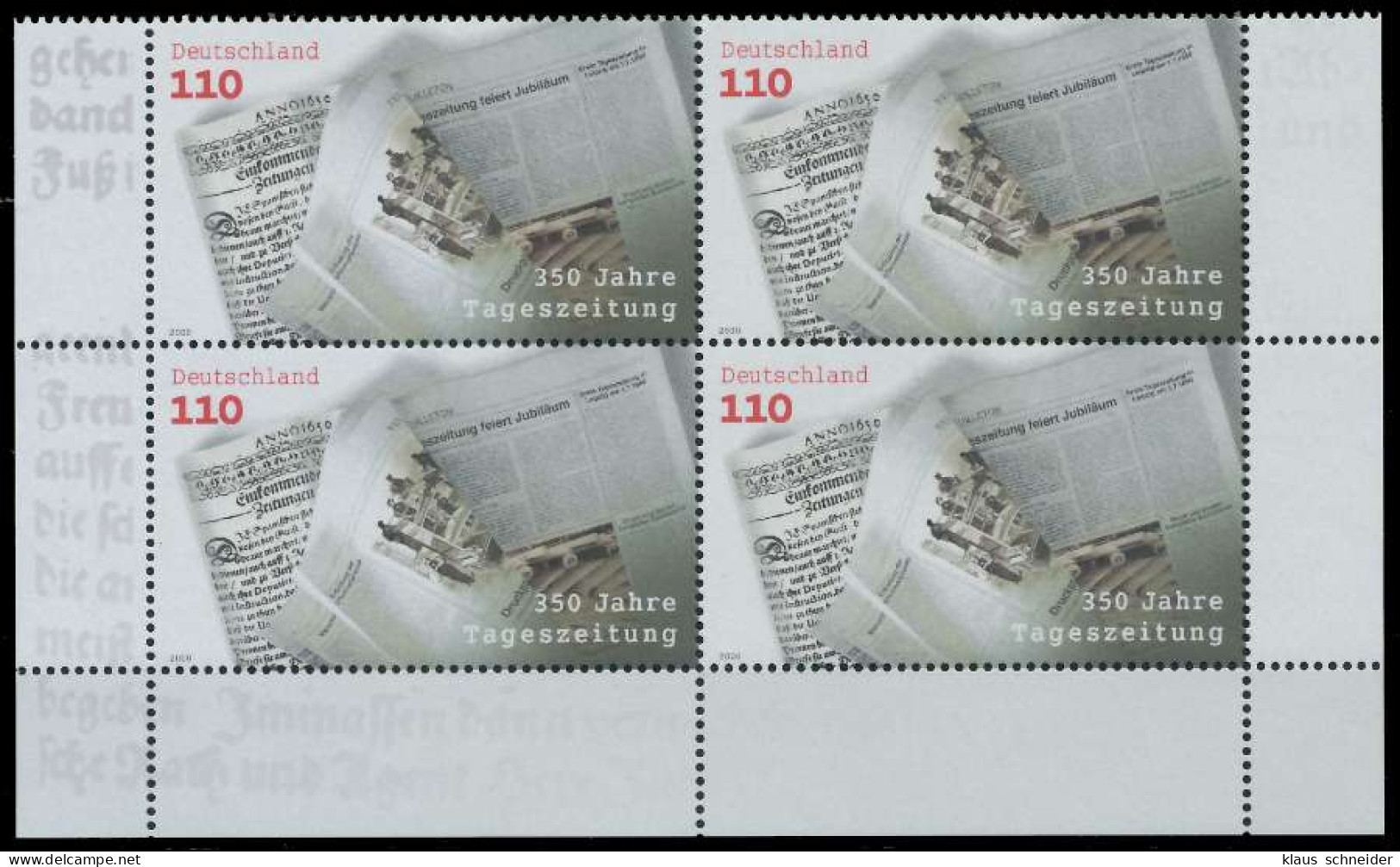 BRD BUND 2000 Nr 2123 Postfrisch VIERERBLOCK X63B0E2 - Ungebraucht