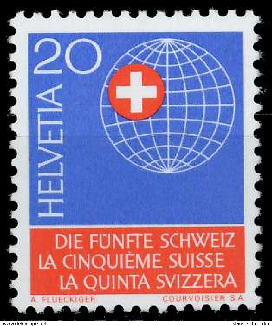 SCHWEIZ 1966 Nr 841 Postfrisch S2D4466 - Unused Stamps