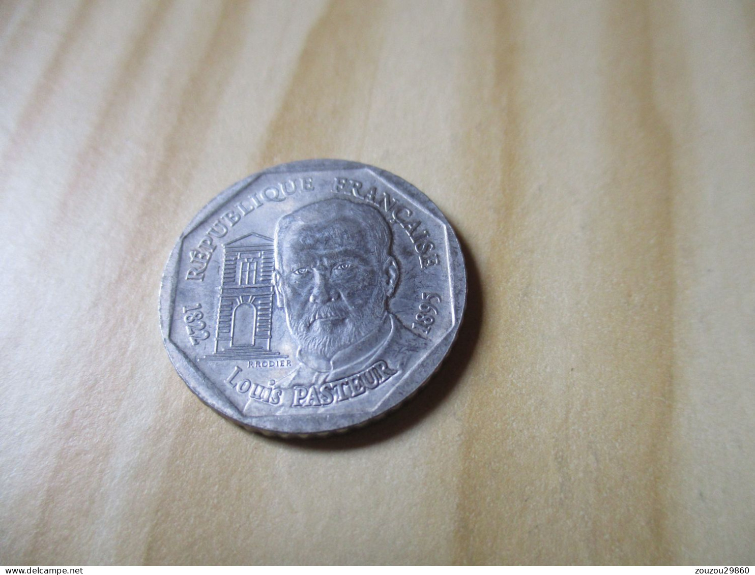 France - 2 Francs Louis Pasteur 1995.N°858. - Gedenkmünzen