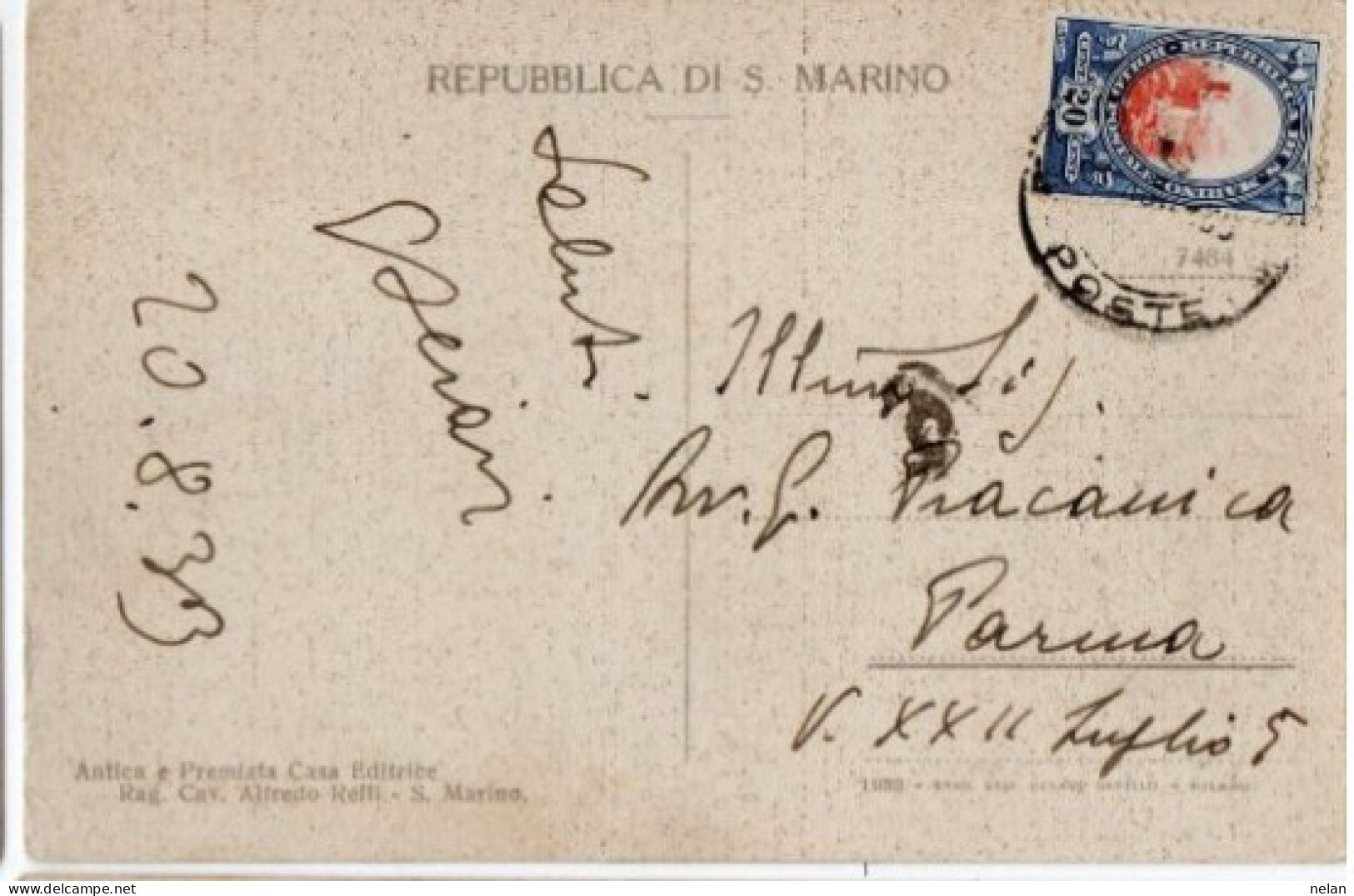 REPUBBLICA DI S. MARINO - PANORAMA DELLA CITTA - F.P. - San Marino