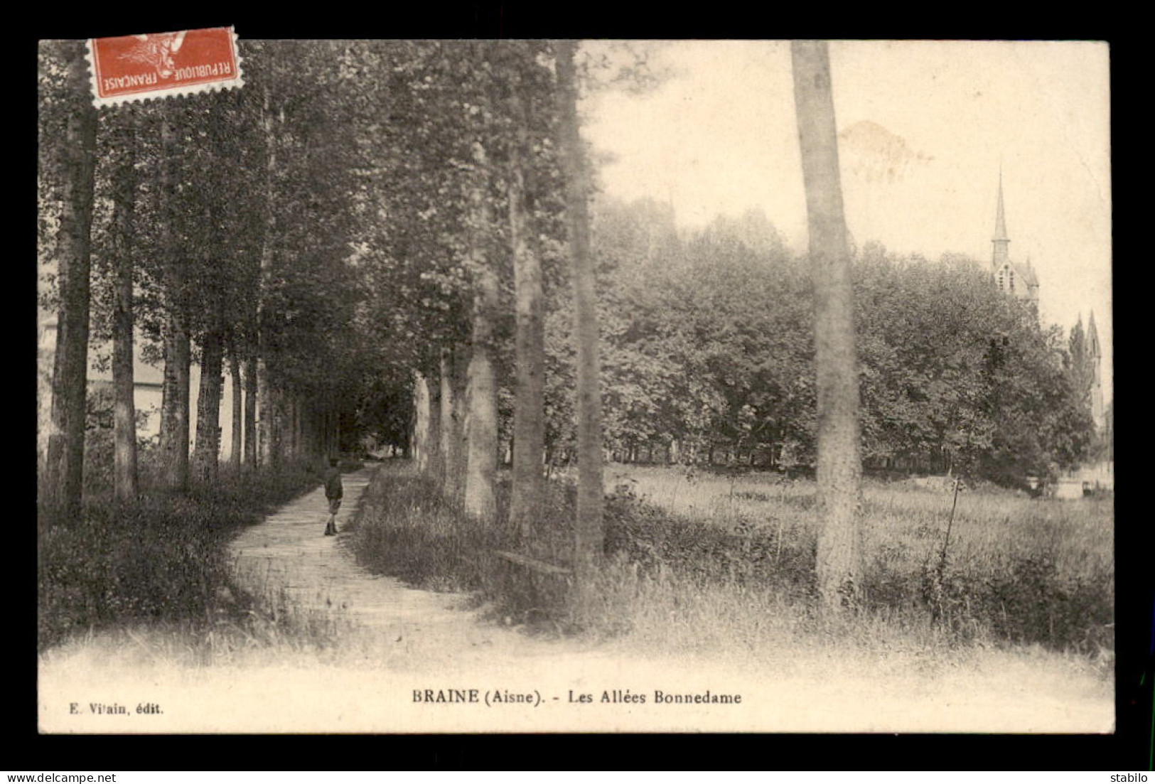 02 - BRAINE - LES ALLEES BONNEDAME - Autres & Non Classés