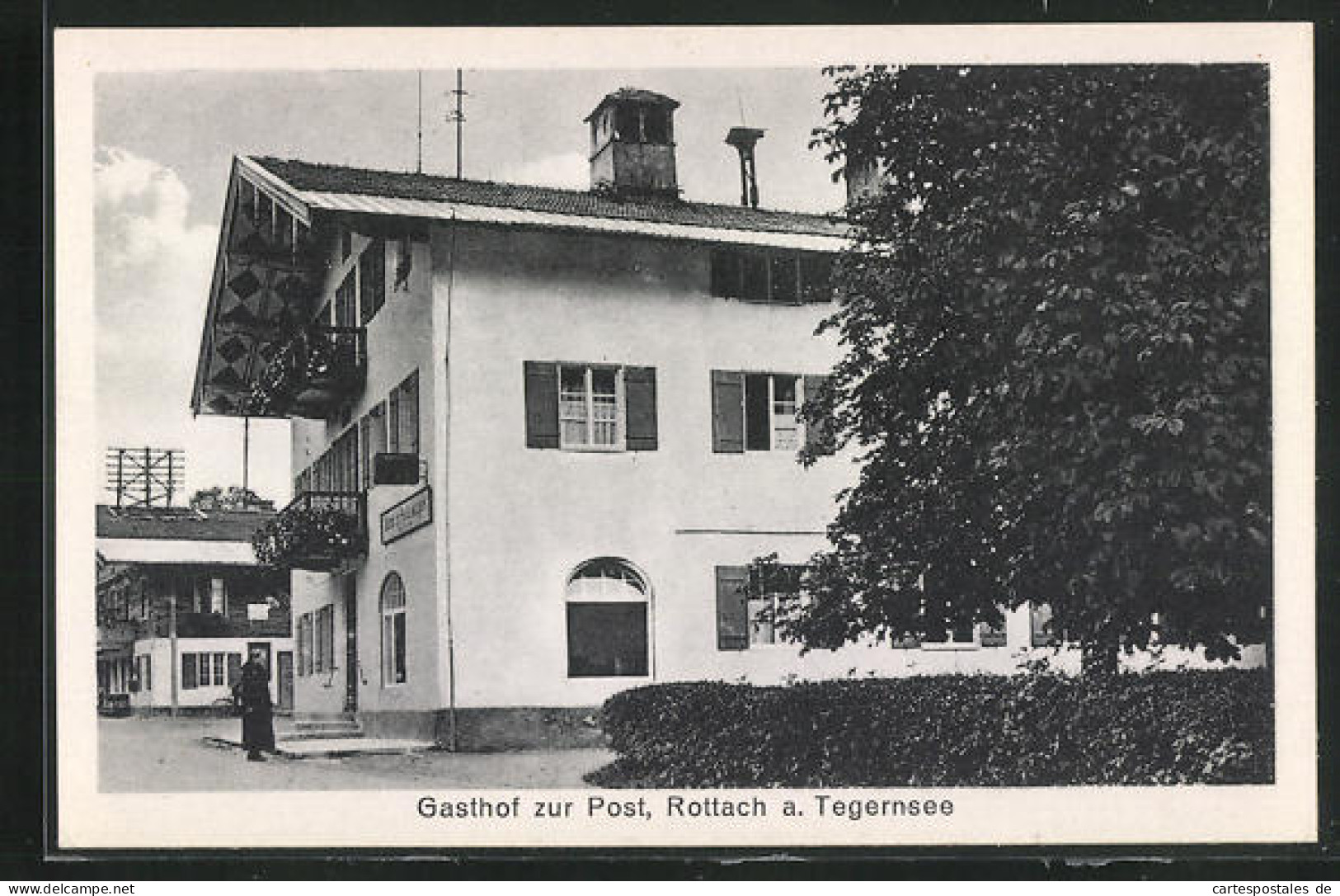 AK Rottach Am Tegernsee, Gasthof Zur Post  - Tegernsee
