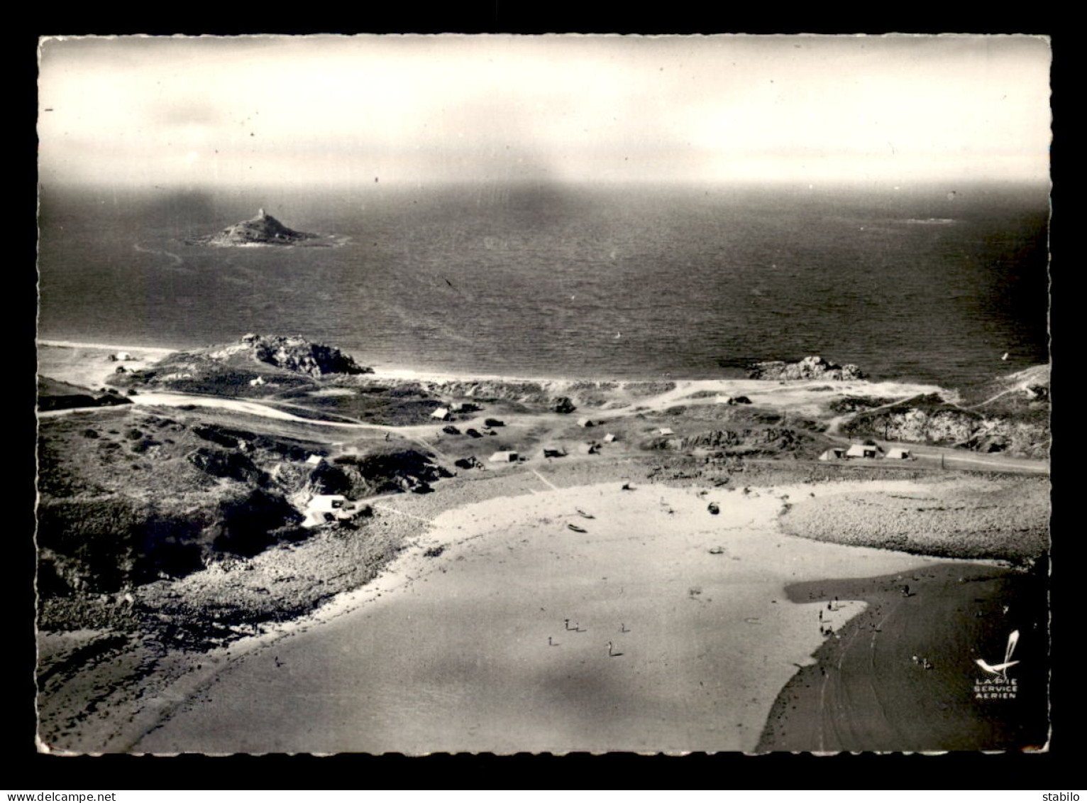 22 - ERQUY - VUE AERIENNE - MINIOT ET ILOT ST-MICHEL - Erquy