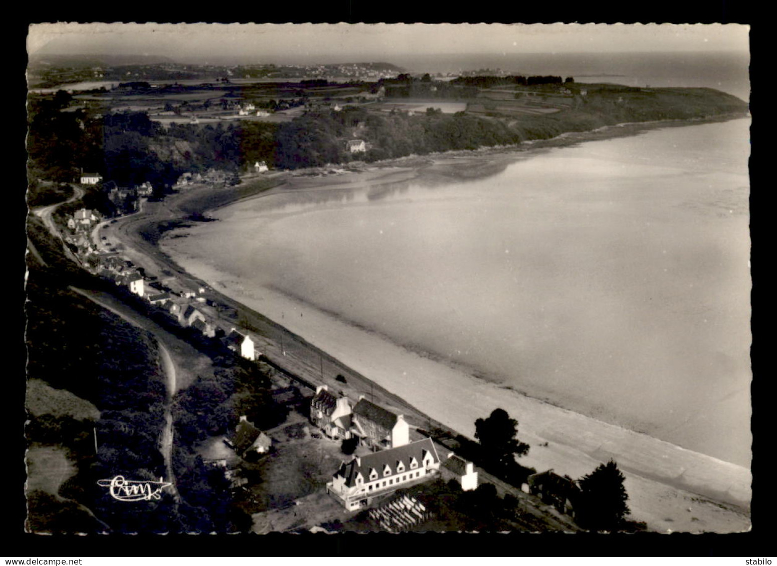 22 - PLESTIN-LES-GREVES - ST-EFFLAM - VUE AERIENNE - Plestin-les-Greves