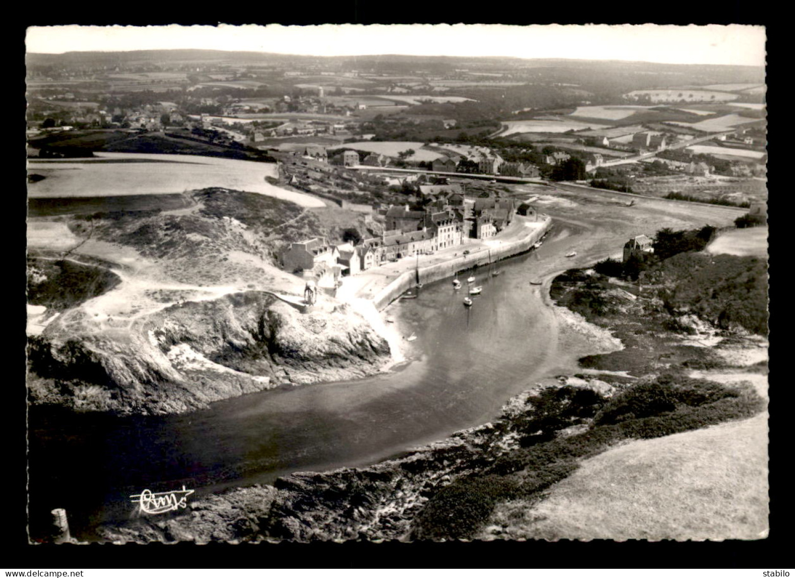 22 - LE VAL-ANDRE - VUE AERIENNE - PORT DE DAHOUET - Pléneuf-Val-André