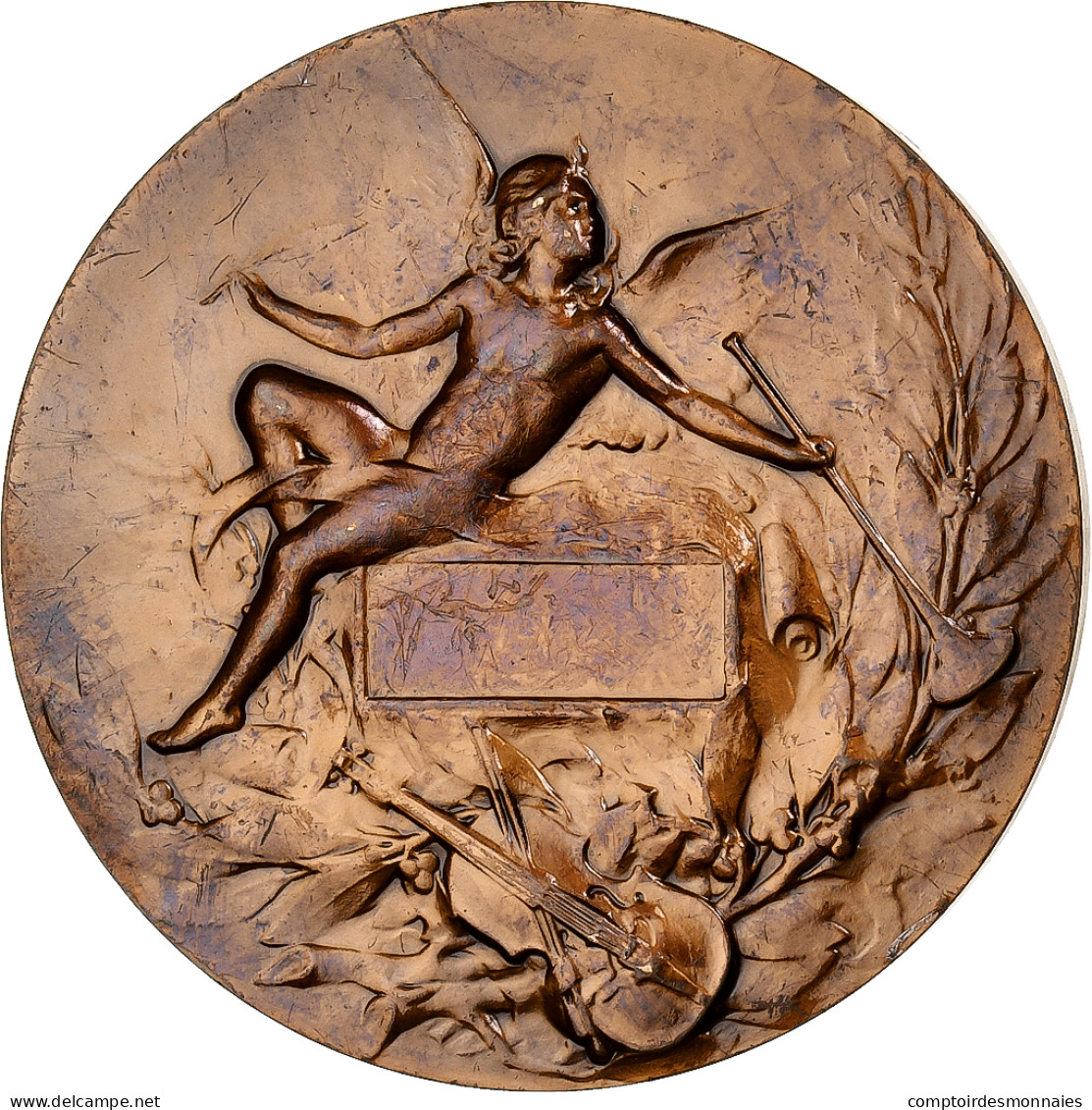 France, Médaille, Musique, Orphée, Bronze, Coudray, SPL - Autres & Non Classés