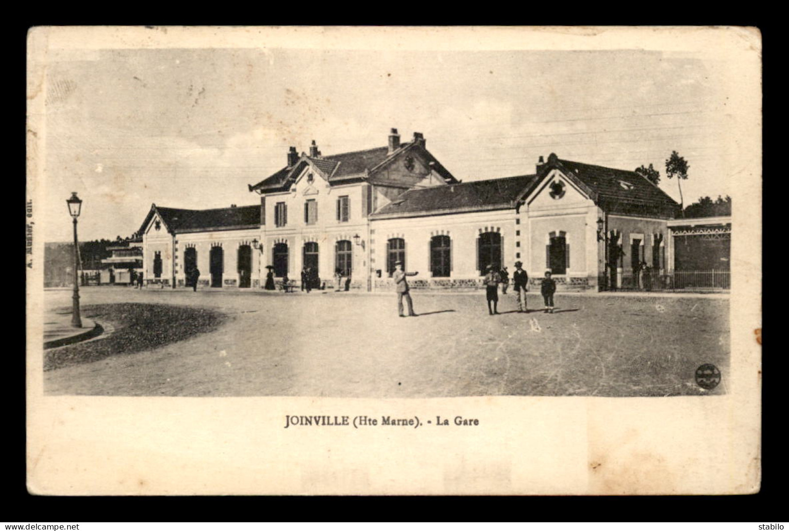 52 - JOINVILLE - FACADE DE LA GARE DE CHEMIN DE FER - Joinville