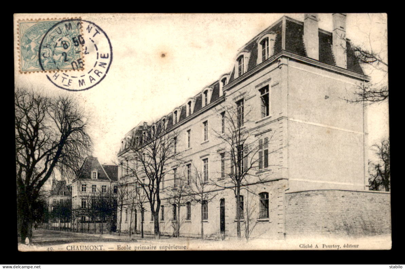 52 - CHAUMONT - ECOLE PRIMAIRE SUPERIEURE - Chaumont