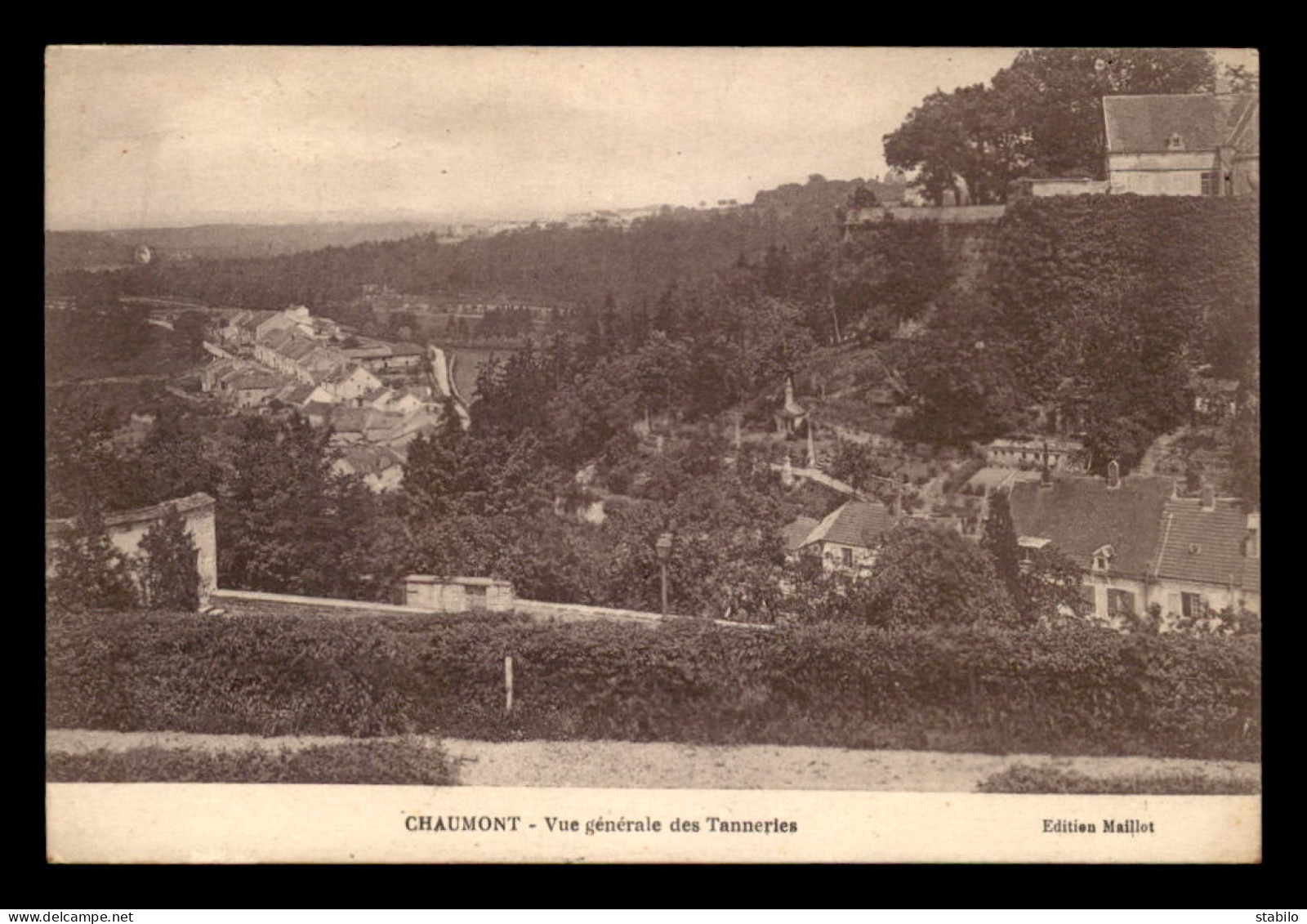 52 - CHAUMONT - VUE GENERALE DES TANNERIES - Chaumont