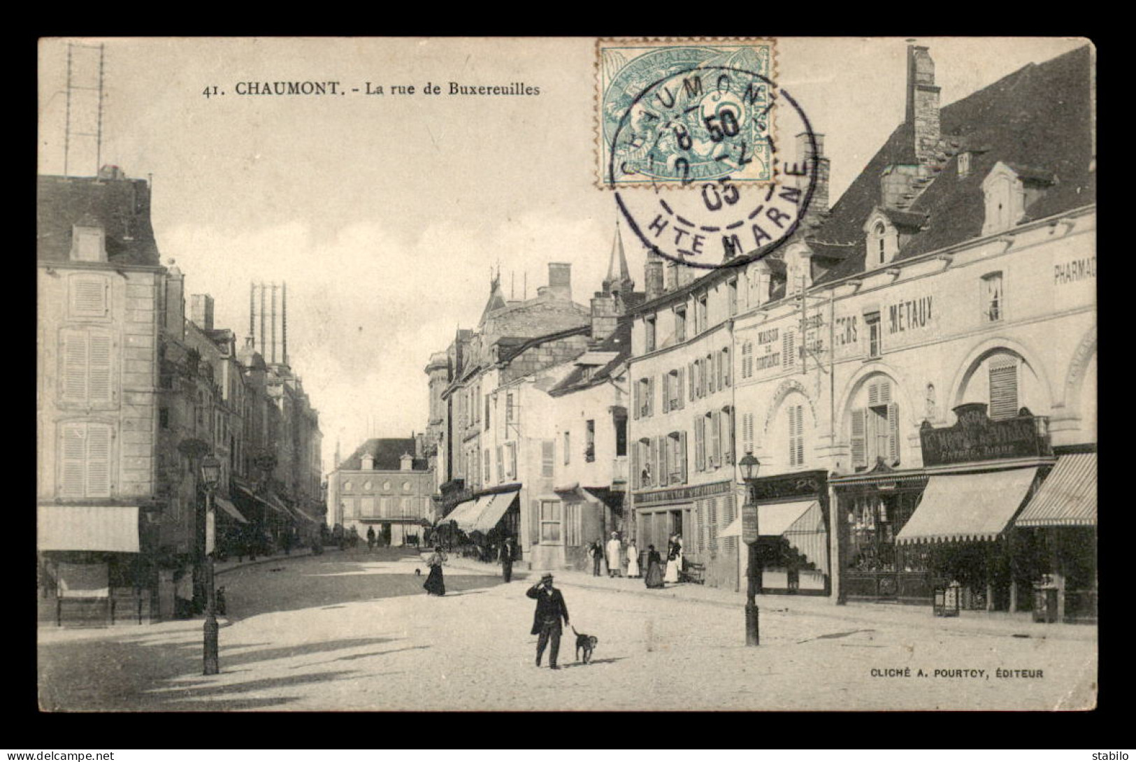 52 - CHAUMONT - RUE DE BUXEREUILLES - Chaumont