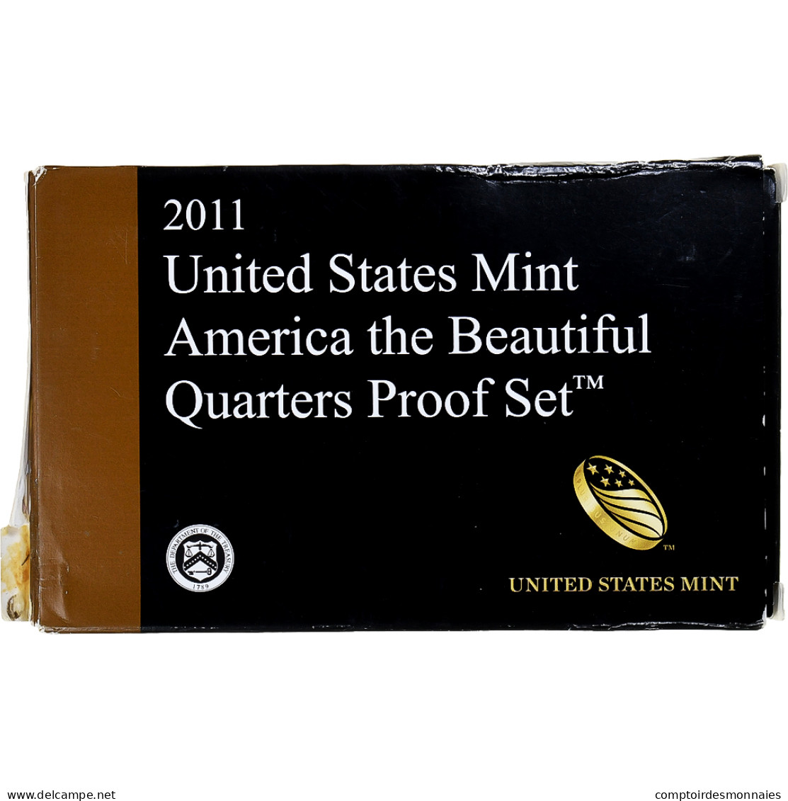 États-Unis, Quarters Set, America The Beautiful, 2011, San Francisco, BE - Mint Sets