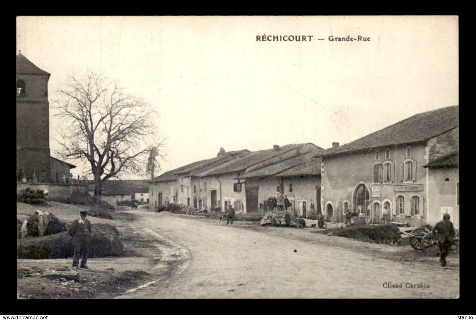 54 - RECHICOURT - GRANDE RUE - Sonstige & Ohne Zuordnung