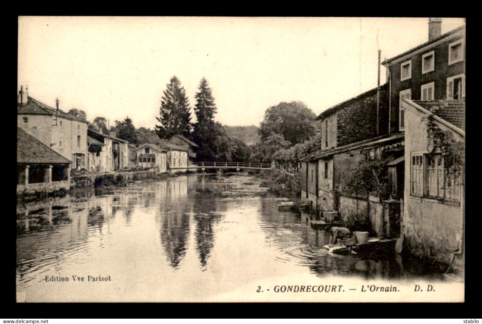 55 - GONDRECOURT - L'ORNAIN - EDITEUR PARISOT - Gondrecourt Le Chateau