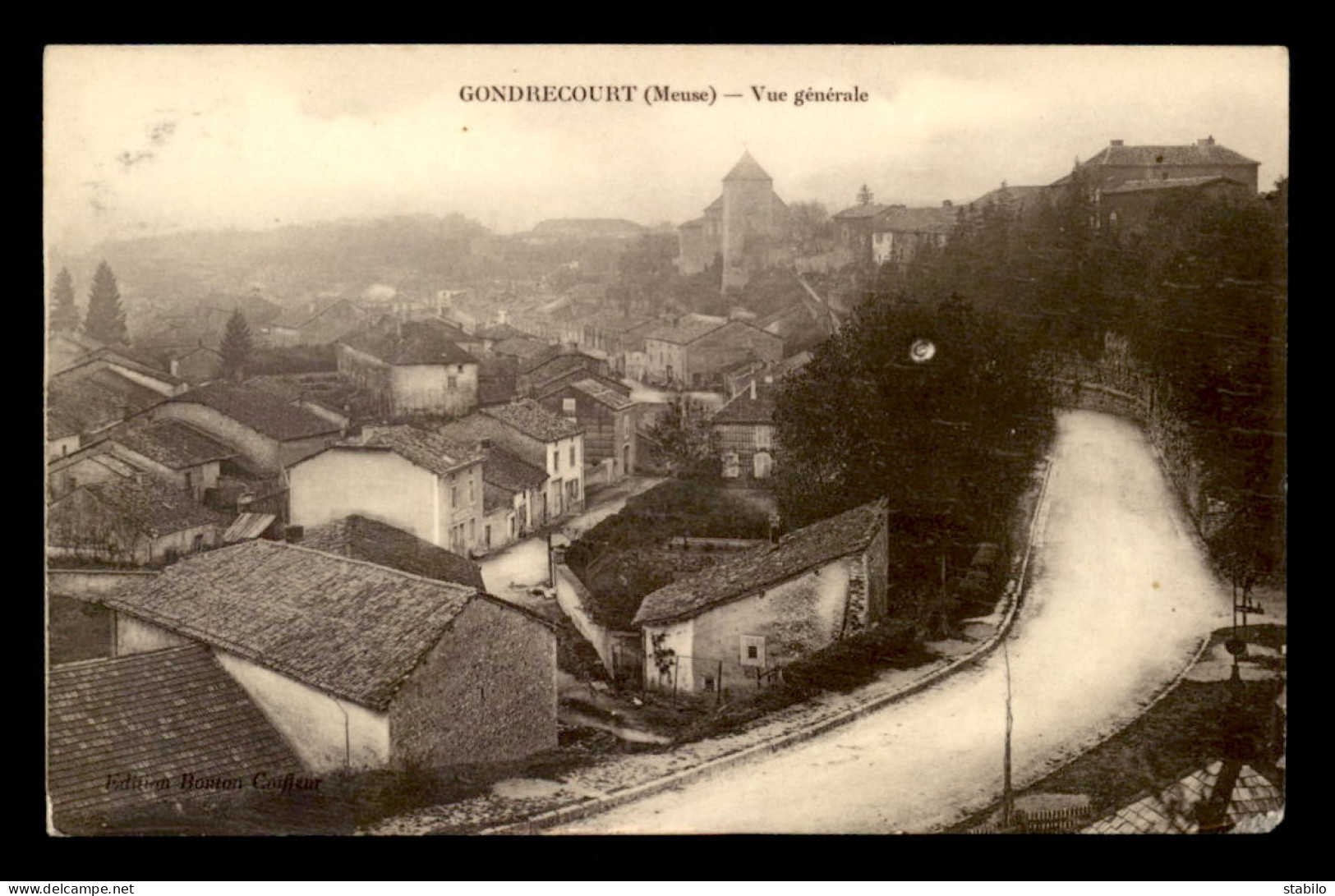 55 - GONDRECOURT - VUE GENERALE - EDITEUR BOUTON - Gondrecourt Le Chateau