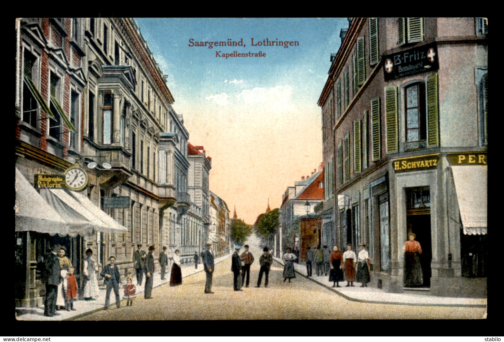 57 - SARREGUEMINES - SAARGUEMUND - KAPPELLENSTRASSE - Sarreguemines