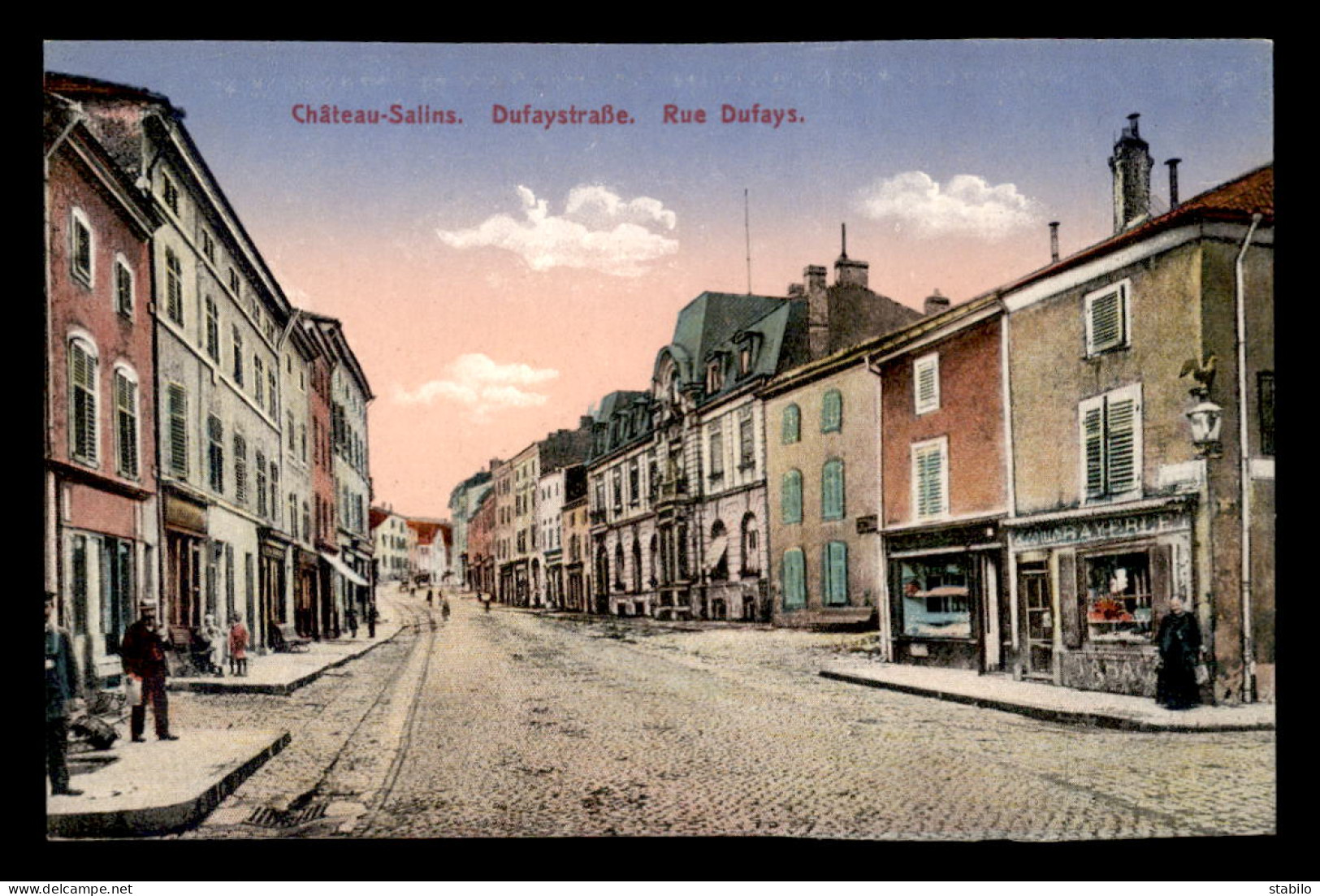 57 - CHATEAU-SALINS - RUE DUFAYS - Chateau Salins