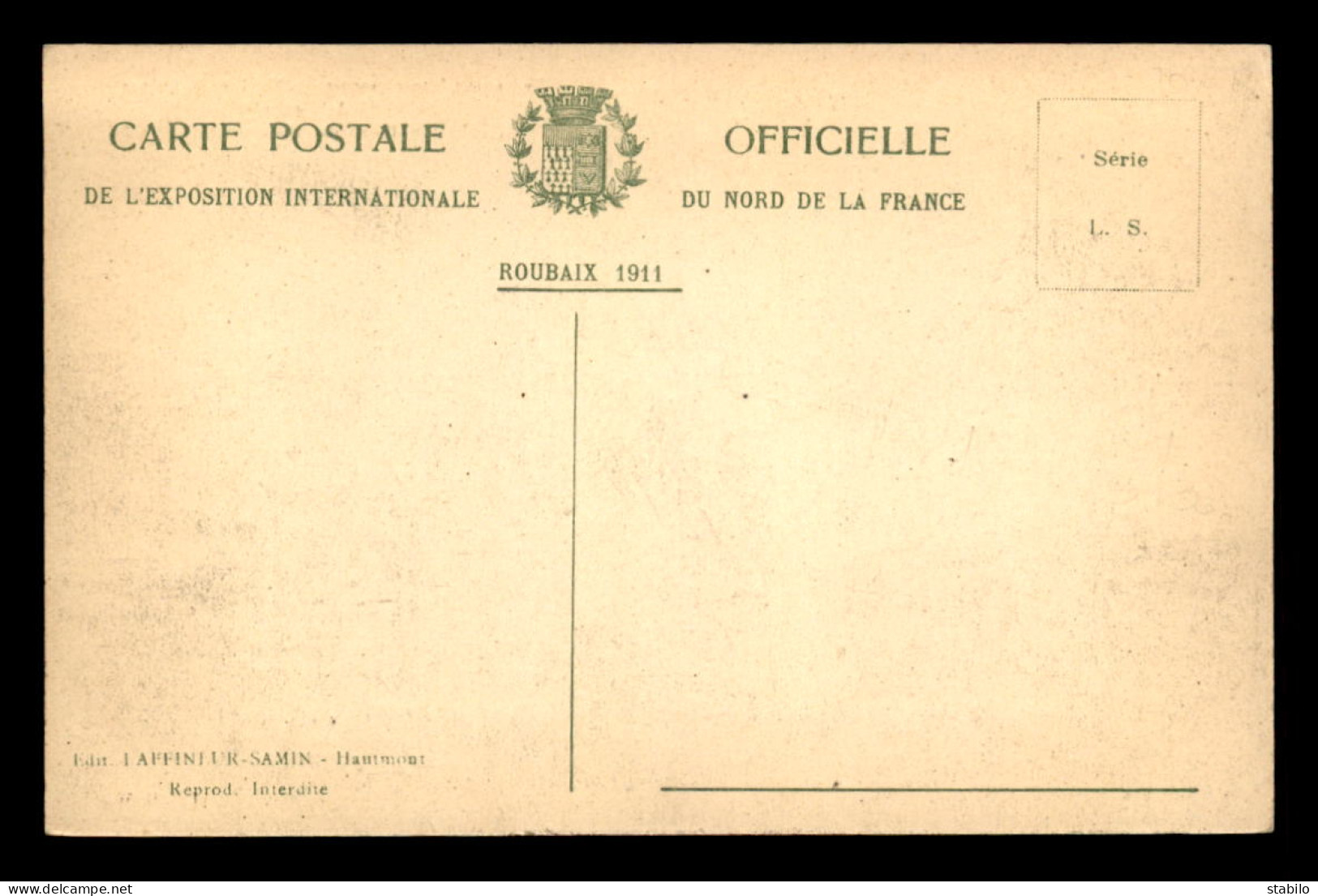 59 - ROUBAIX - EXPOSITION INTERNATIONALE 1911 - LE PALAIS DE L'AUSTRALIE - Roubaix
