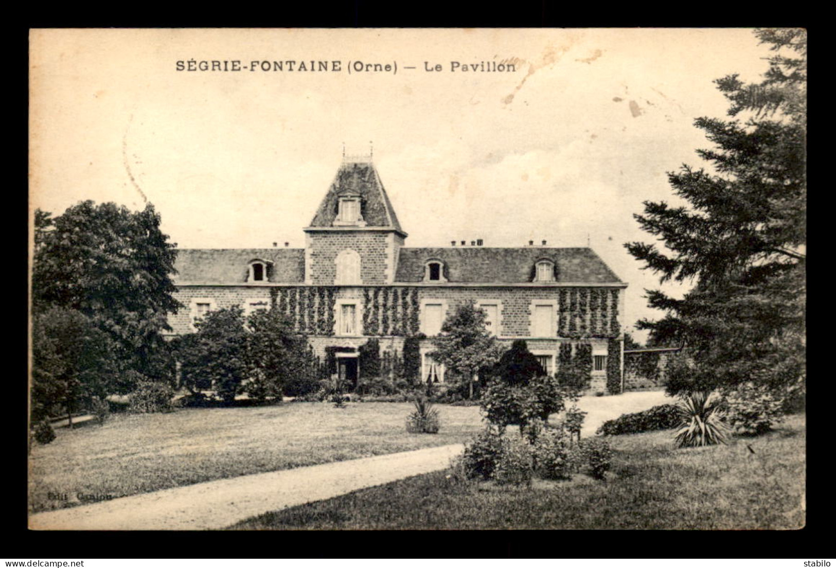 61 - SEGRIE-FONTAINE - LE PAVILLON - CHATEAU - Autres & Non Classés