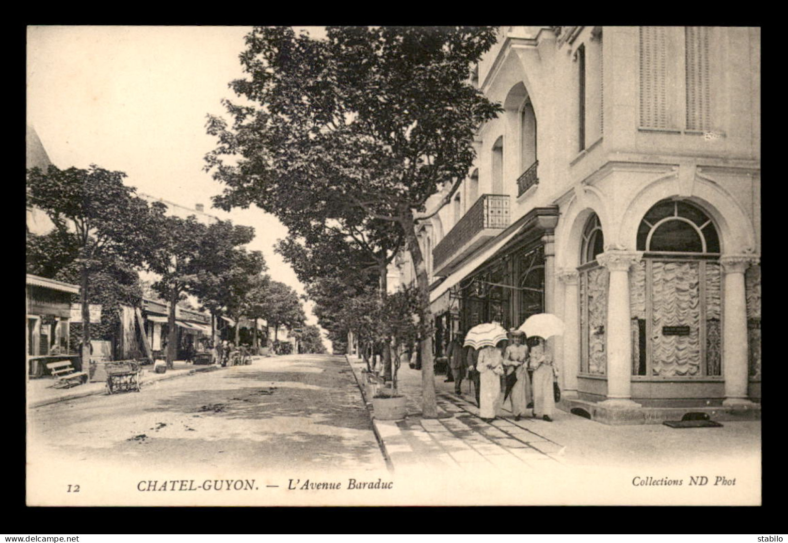 63 - CHATEL-GUYON - AVENUE BARADUC - Châtel-Guyon