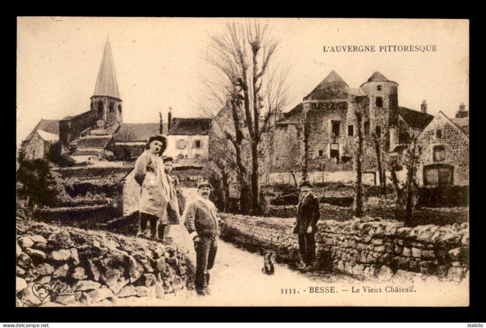 63 - BESSE - LE VIEUX CHATEAU - Besse Et Saint Anastaise