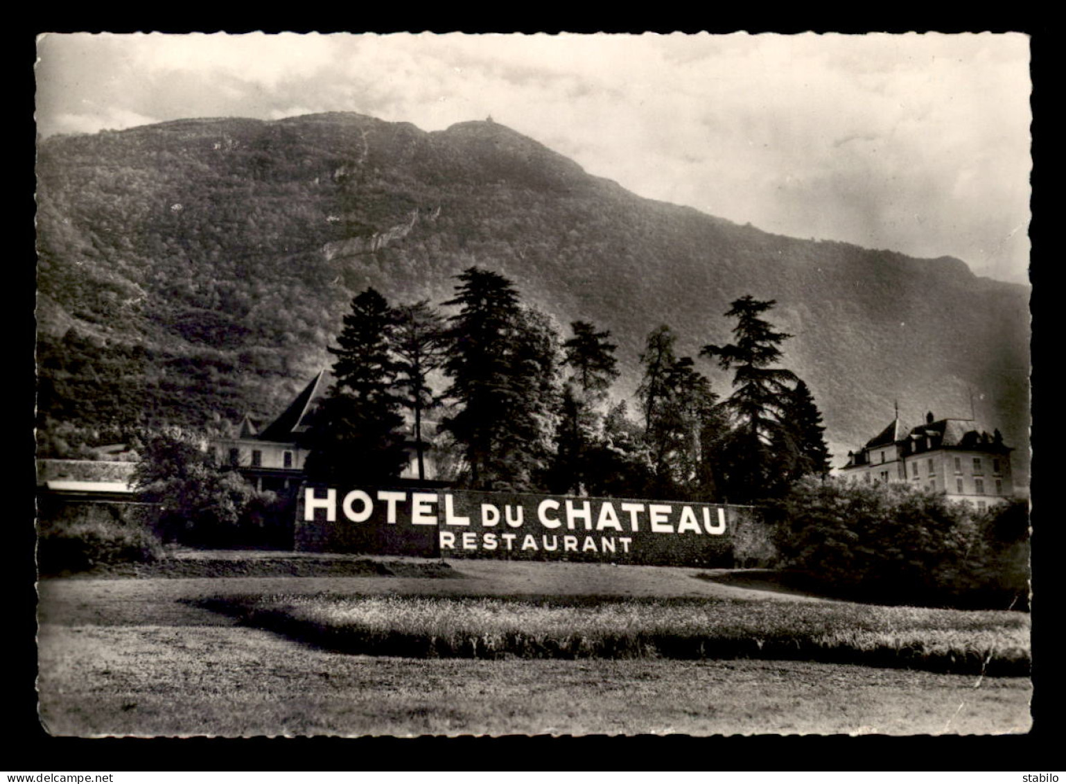 73 - CHALLES-LES-EAUX - HOTEL DU CHATEAU - LA TERRASSE - Autres & Non Classés