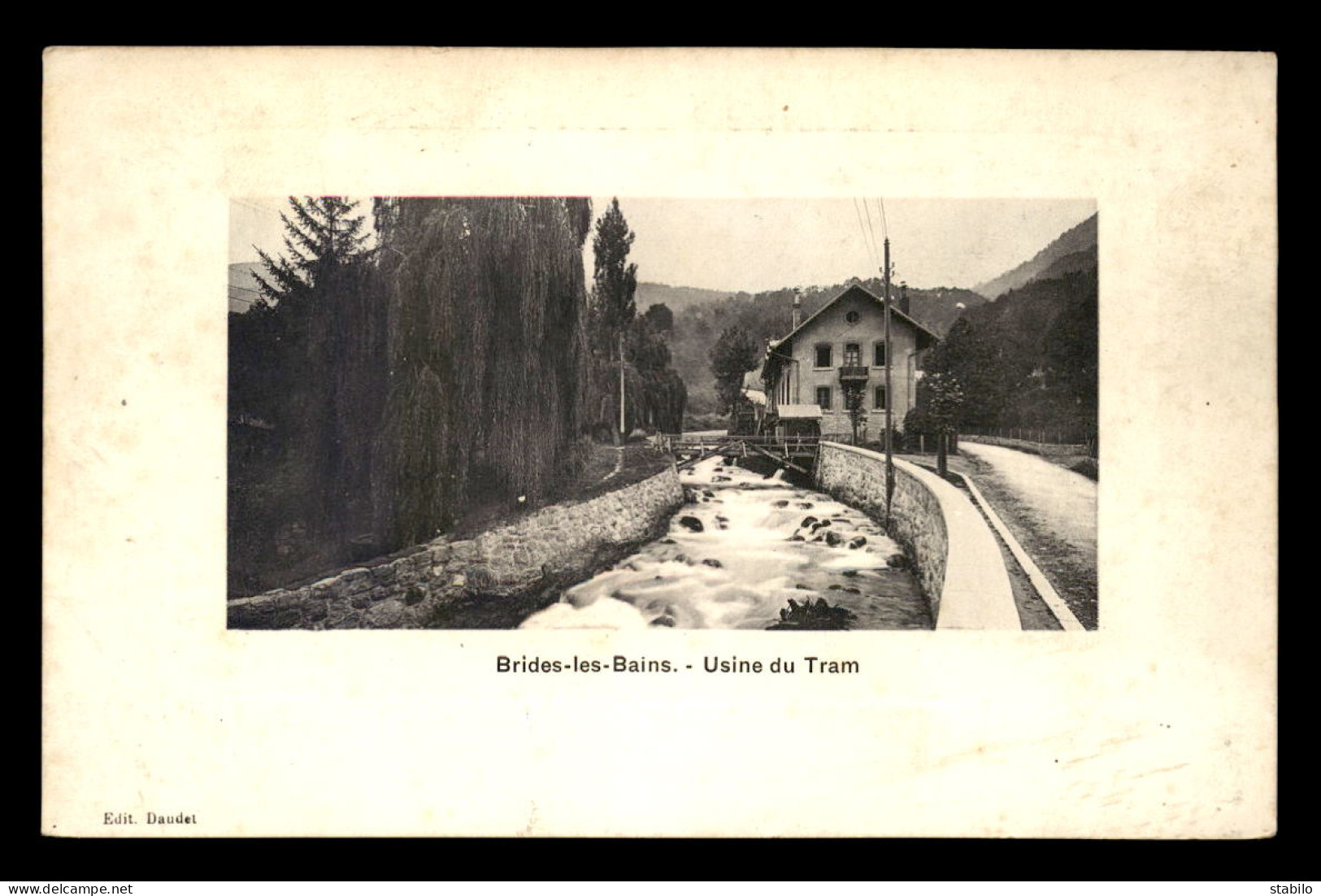 73 - BRIDES-LES-BAINS - USINE DU TRAM - Brides Les Bains