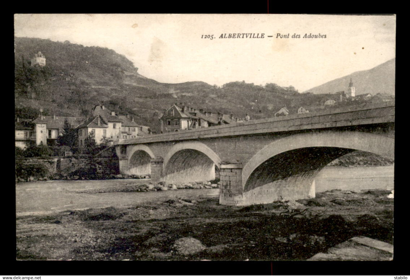 73 - ALBERTVILLE - PONT DES ADOUBES - Albertville