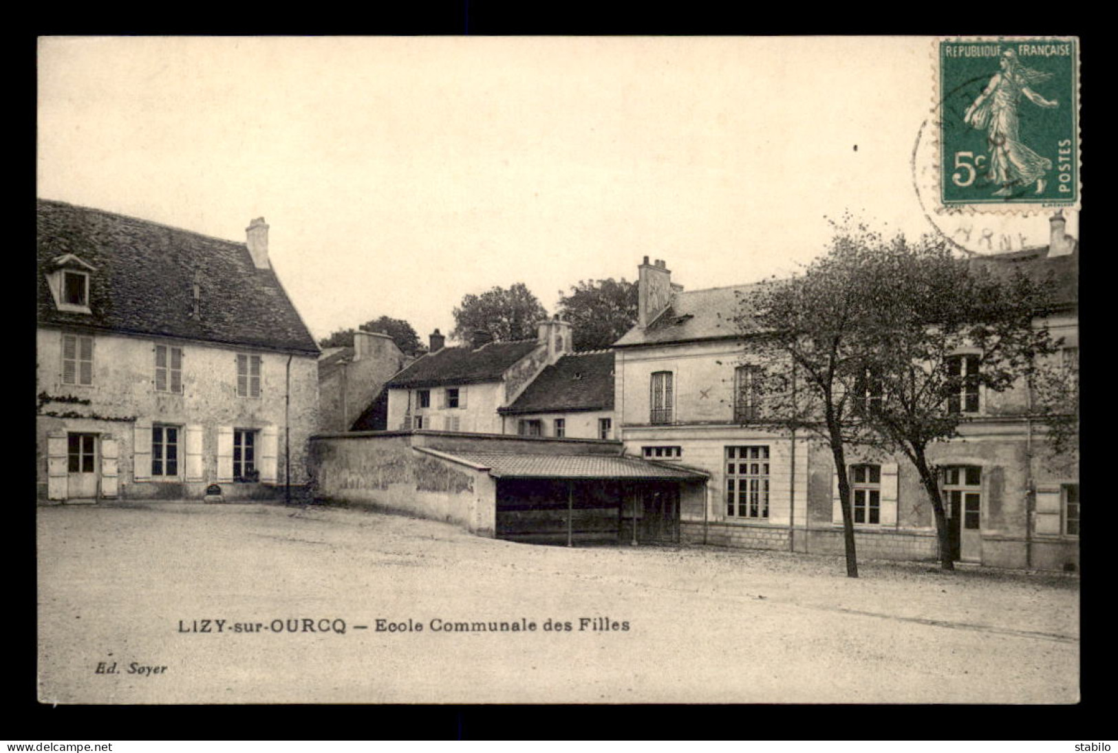 77 - LIZY-SUR-OURCQ - ECOLE COMMUNALE DES FILLES - Lizy Sur Ourcq