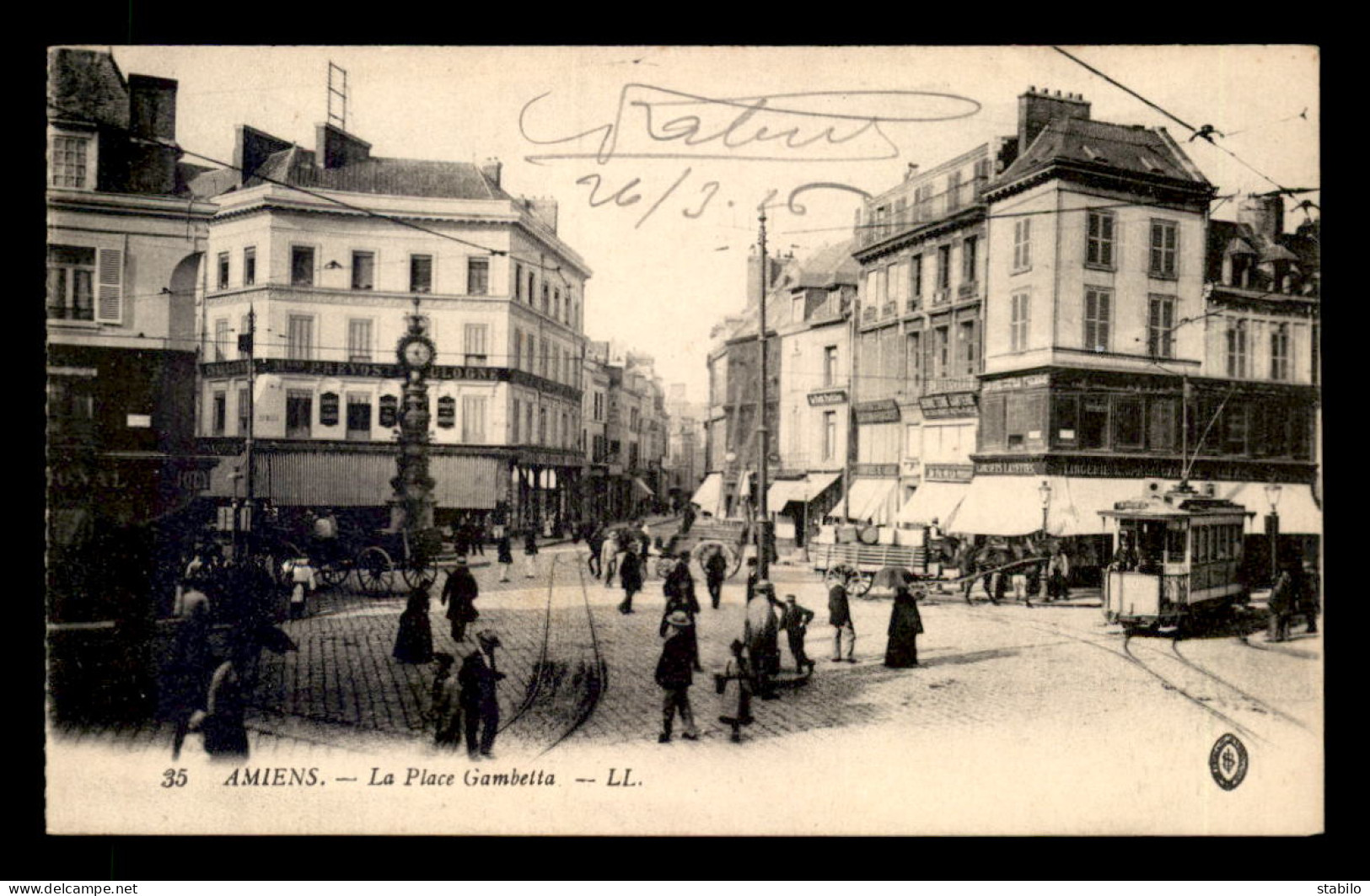 80 - AMIENS - PLACE GAMBETTA - Amiens