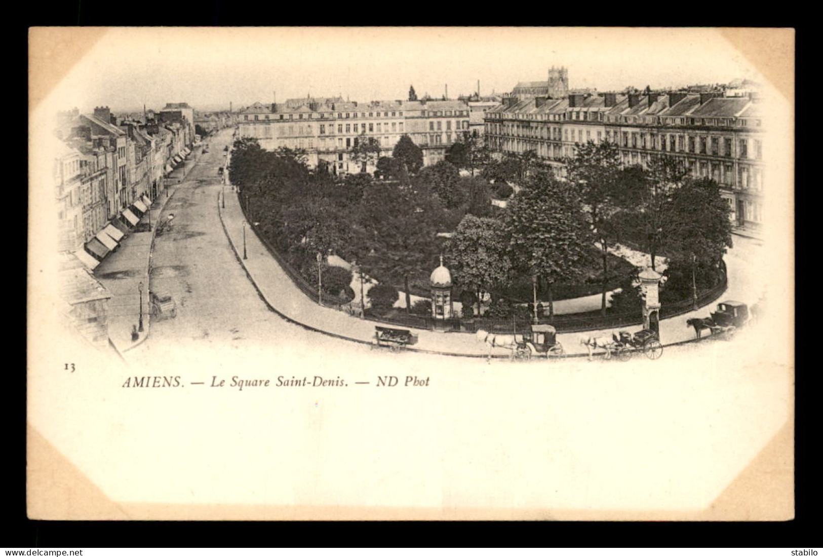 80 - AMIENS - SQUARE ST-DENIS - Amiens