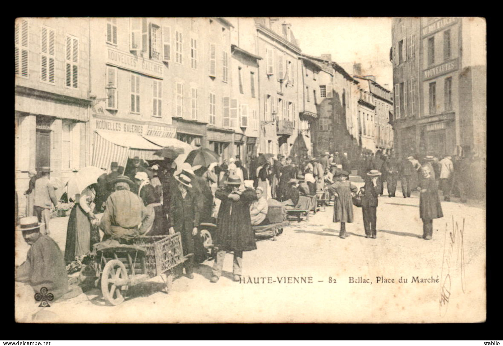 87 - BELLAC - PLACE DU MARCHE - Bellac