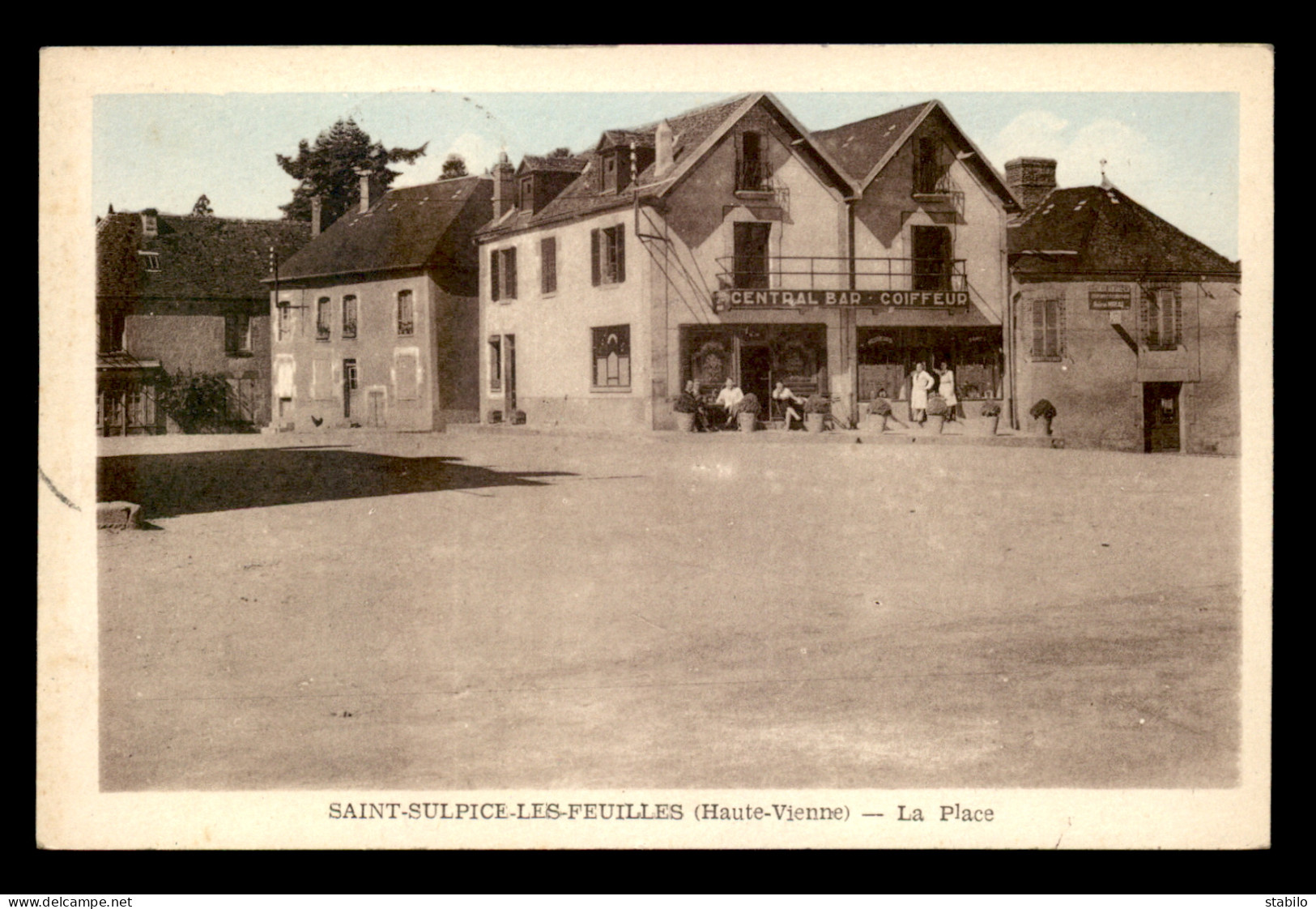 87 - ST-SULPICE-LES-FEUILLES - LA PLACE - Saint Sulpice Les Feuilles