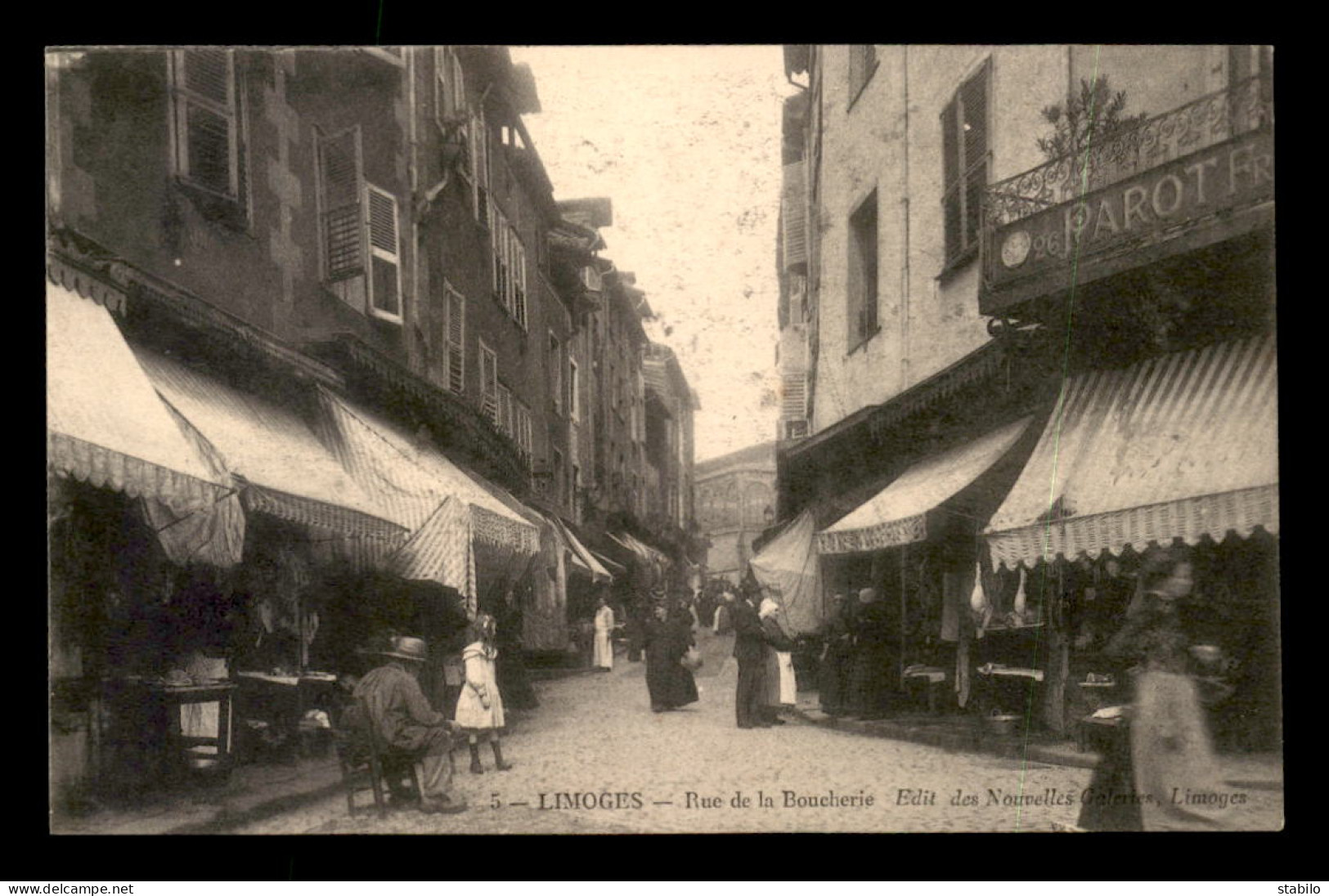 87 - LIMOGES - RUE DE LA BOUCHERIE - Limoges