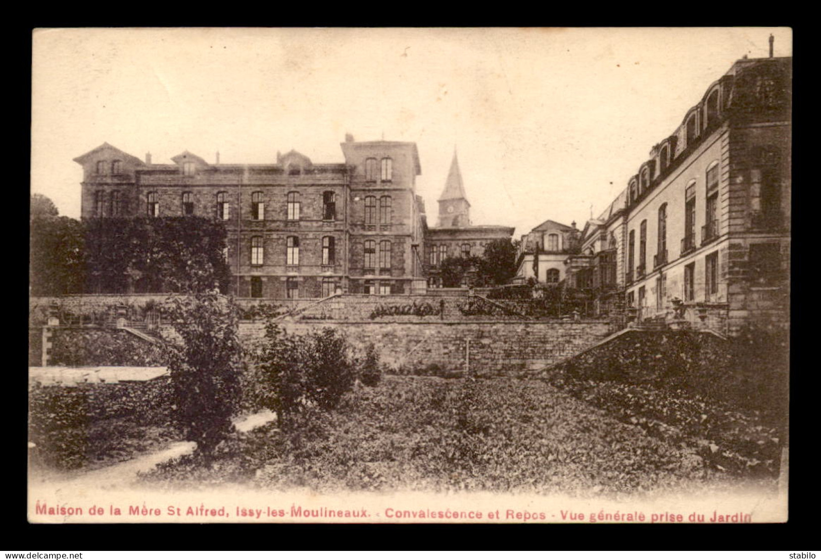 92 - ISSY-LES-MOULINEAUX - MAISON DE CONVALESCENCE DE LA MERE ST-ALFRED, 4 RUE MINARD - Issy Les Moulineaux