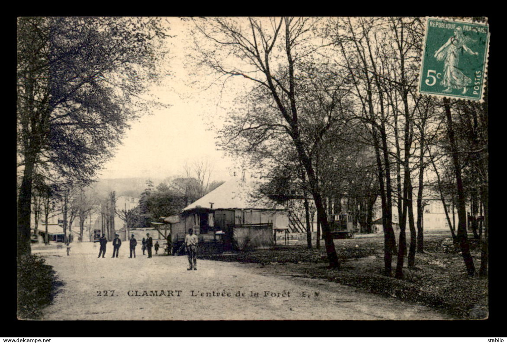 92 - CLAMART - ENTREE DE LA FORET - MANEGE - Clamart