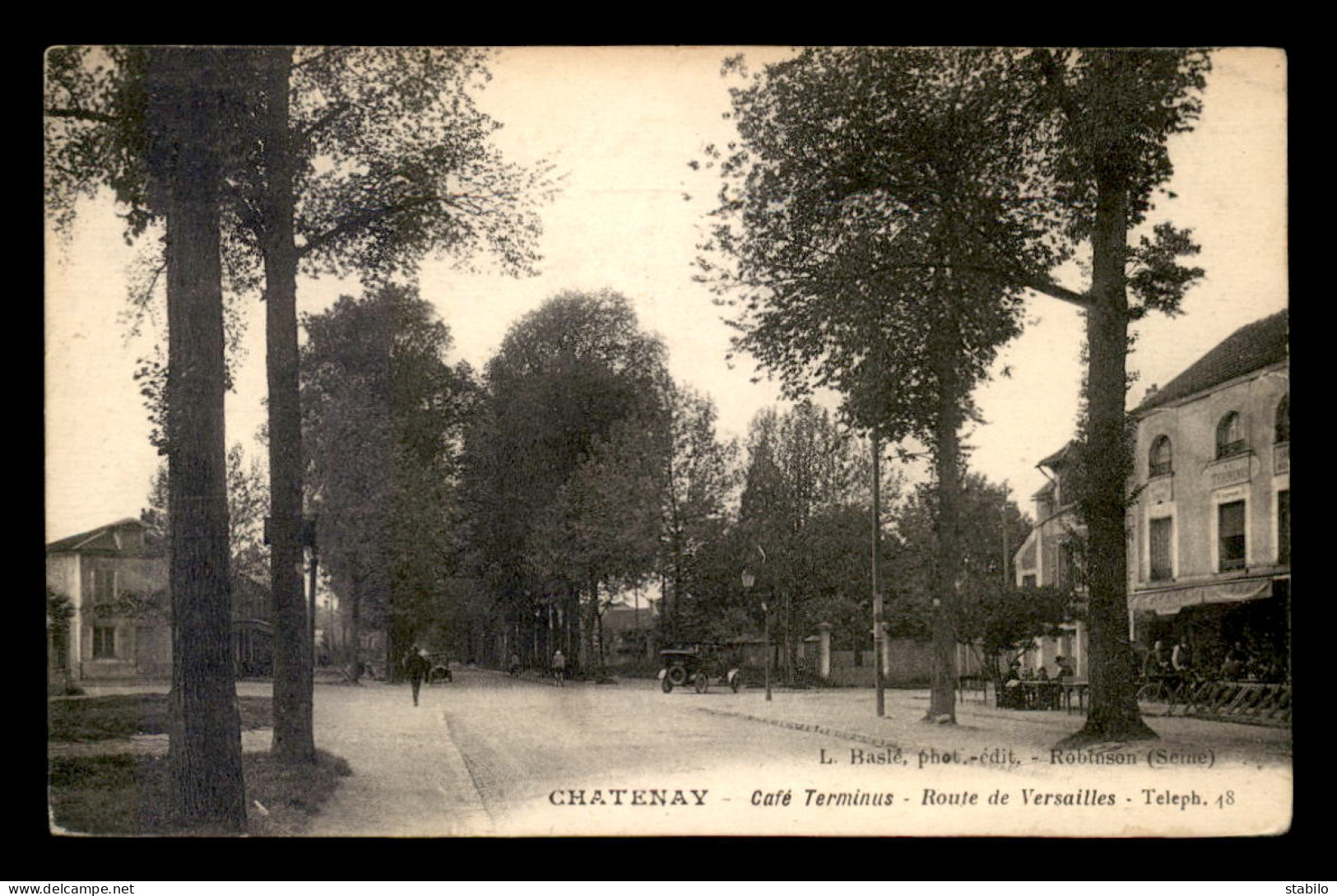 92 - CHATENAY - CAFE TERMINUS ROUTE DE VERSAILLES - Chatenay Malabry